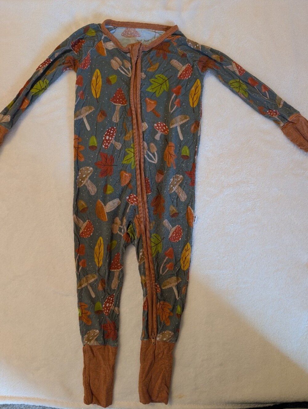 Little Sleepies Woodland Forest Zippy